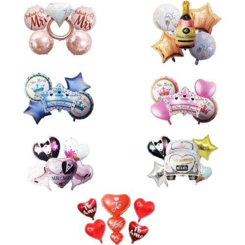 Globo shapes set, decoration wedding sets anniversary, Globe birthday Party supplies decoration Globo Party