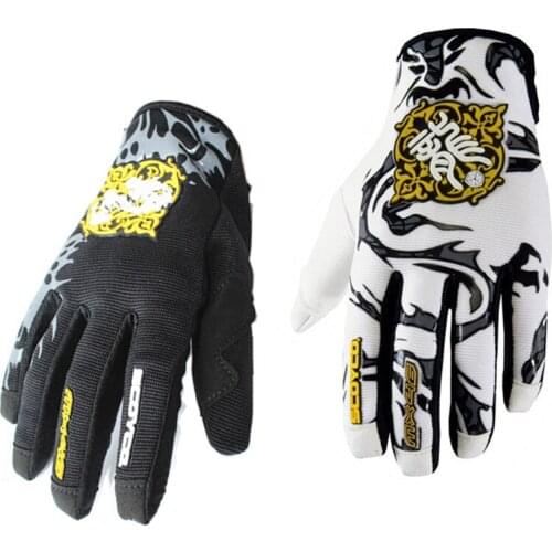 A Pair Gloves for Motorcycle Sports Gloves Protective Gloves Men Women Full Finger Touch Screen Antiskid Enduro Bicycle Gloves