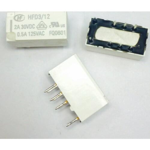 Relay HFD3-12V 2A30VDC1A125VAC 2