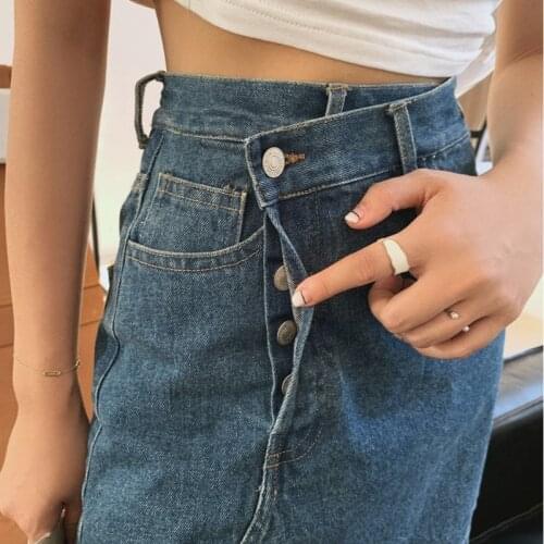 SaHezeng Denim Skirts For Women