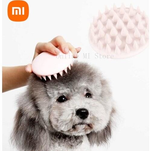 Xiaomi PETKIT Cat Grooming Brush for Shedding and Grooming No Scratching Gentle Silicone Cat Massage Comb