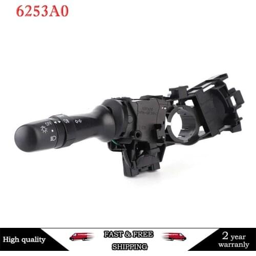 6253A0 For Peugeot 107 For Citroen C1 For Toyota Aygo Turn Signal Horn Control Indicator Light Switch Stalk