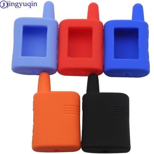 Jingyuqin 20X Silicone key case for SCHER-KHAN Magicar A B LCD remote starter two way car alarm system SCHER KHAN Magicar MA MB