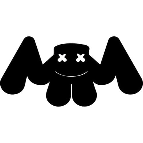 Unique expression Symbol Vinyl Pattern Art Car Decal Laptop Truck Bumper Window Decor Car Sticker Cool Black White L824