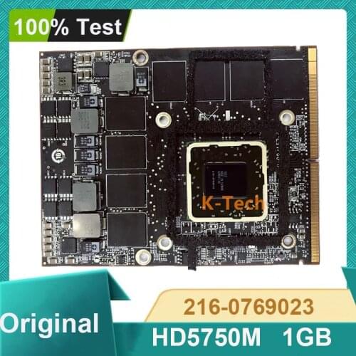 HD5750 HD5750M 1GB 216-0769023 Video Graphics Card GPU For iMac 27" 2010 A1312 Working Perfectly