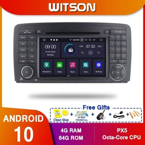 WITSON Android 10.0 Octa core(eight core) Car Dvd GPS Player For MERCEDES-BENZ R-W251/R280/R300/R320/R350 ROM IPS TOUCH SCREEN