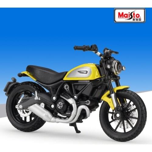 1:18 Maisto Ducati Scramble Diecast Motorcycle