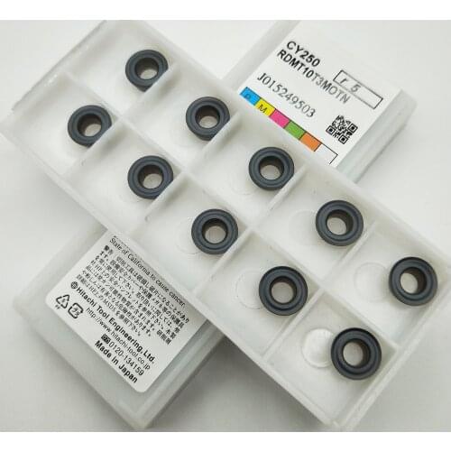 10pcs RDMT10T3MOTN CY250 lathe cutting tools CNC blade alloy carbide inserts High cost performance