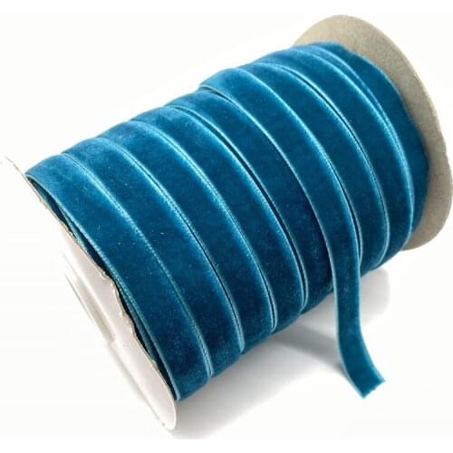 5Yards 6/10/15/20/25mm Velvet Ribbon Wedding Party Decoration Handmade Ribbon Gift Hair Bowknot DIY Christmas Ribbon #S21s03