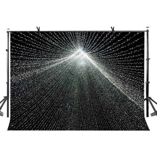 7x5ft Black Dream Backdrop Shining Umbrella Rays Photography Background and Studio Photography Backdrop Props