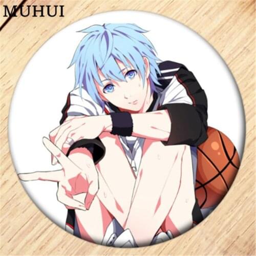 Free Shipping Anime kuroko no basket Brooch girls Cosplay Badges For Clothes Backpack Decoration Pin Jewelry B032