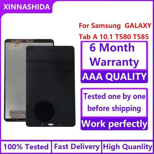 For Samsung Galaxy Tab A SM-T580 SM-T585 T580 T585 LCD Display Touch Screen Digitizer Assembly