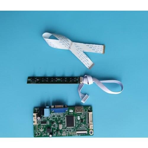 For N140BGE-E33/E53/E54/E3W 1366X768 Controller board LED EDP KIT VGA SCREEN 14" display EDP HDMI-compatible monitor DRIVER LCD