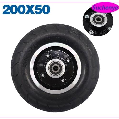 For Speedway Mini 4 Pro Solid Wheel Tire Electric Scooter Ruima Mini 4 PRO 200X50 Non-pneumatic Wheel Replacement Accessories