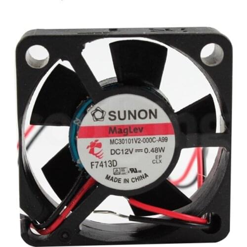 MC30101V2-000C-A99 3010 12V 0.48W DC cooling fan 6 Month Warranty