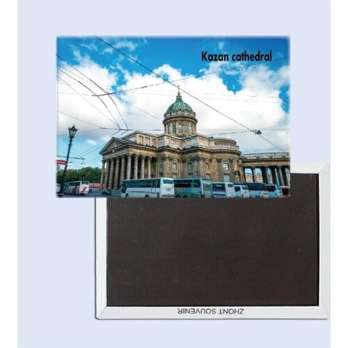 St.Petersburg Kazan cathedral 25203 metal fridge magnet home accessories souvenir gift