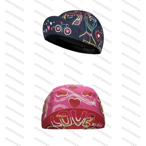 New Style Summer Valentine Blue Pink Cycling Caps Classical Hats