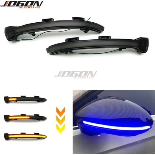 For VW Volkswagen Golf 7 VII MK7 MK7.5 GTI R GTD Touran Jetta MK7 Dynamic Turn Signal Light LED Side Mirror Sequential Indicator