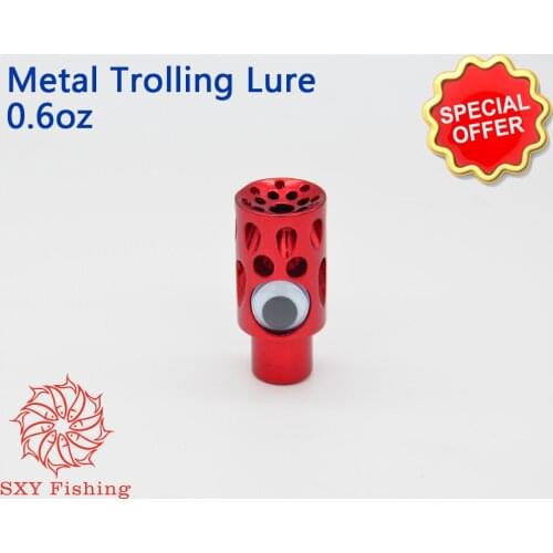 SXY FISHING D50LS 0.6oz Metal Trolling Lure Trolling Bait Metal head bait Aluminum lure Color metal bait fishing Trade price