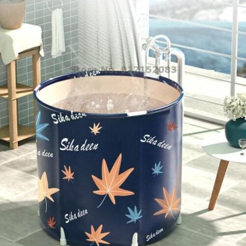 Bath Bucket Adult Foldable Medicine Bath Bucket Childrens Bathtub Artifact Portable Bathtub Household Simple Bath Bucket