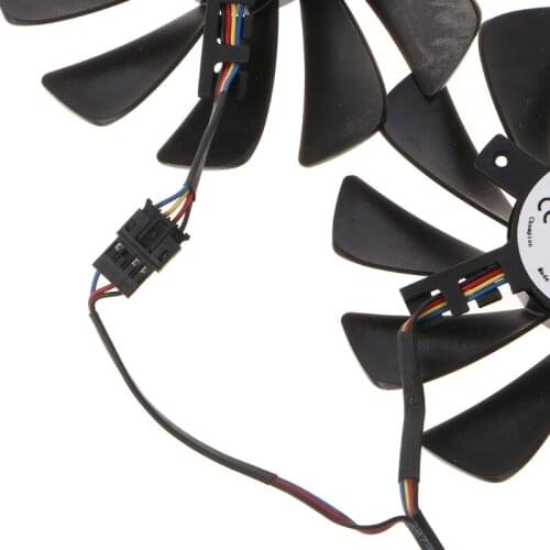 CF1015H12D 7Pin VGA Fan Graphics Card Cooling Fan for XFX Radeon RX580 RX590 N84A