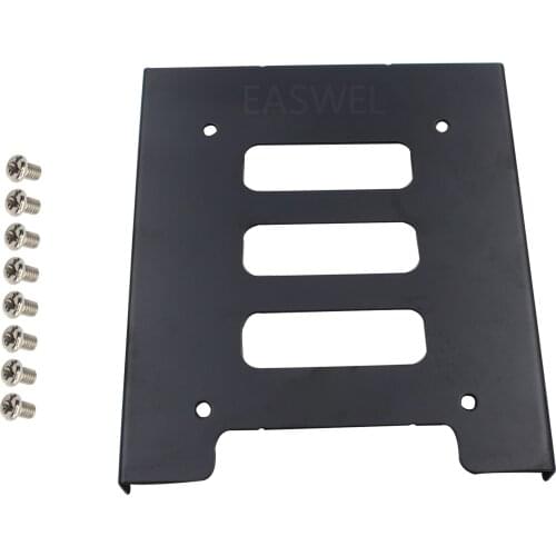 2.5" To 3.5" Internal Hard Drive SSD Bay Mounting + Screws Desktop PC Case