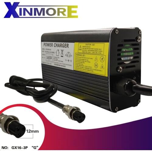 67.2V 5A lithium Battery Charger For 16S 60V 5A Li-ion Battery Smart Charger High Power With Fan Aluminum Case