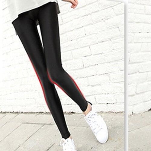 Women Casual Fitness Skinny Pants Female Long Leggings Black Full Length Leggings Outer Wear Elastic Leggings