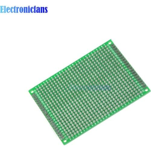 5Pcs 6x8cm Double side Protoboard Circuit Universal DIY Prototype PCB Board