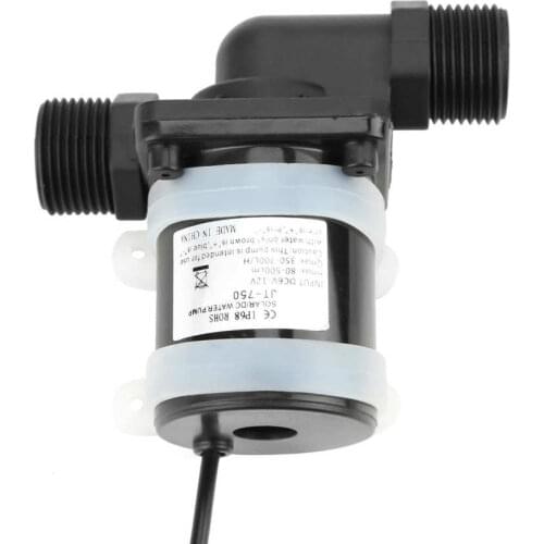 Mini DC Brushless Water Pump Adjustable Circulating Boost 700L/H Water Pump 12V -40~100℃ Pump