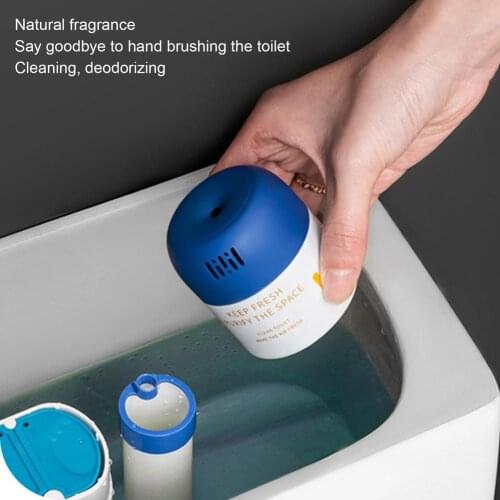 200g Clean Toilet Lingjie Toilet Treasure Cleaner Toilet Cleaning Reducing Odor Plant Fragrance Toilet Cleaning Block Ointment