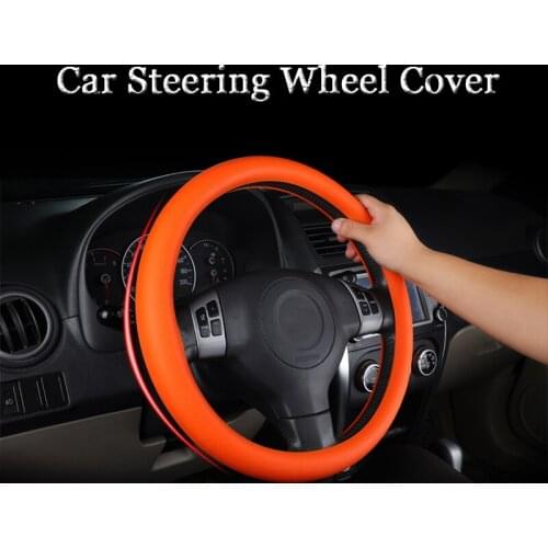 Car Styling Silicone Steering Wheel Glove Cover Automobiles Steering Wheel Hubs Accessories For Honda Toyota BMW LADA KIA etc