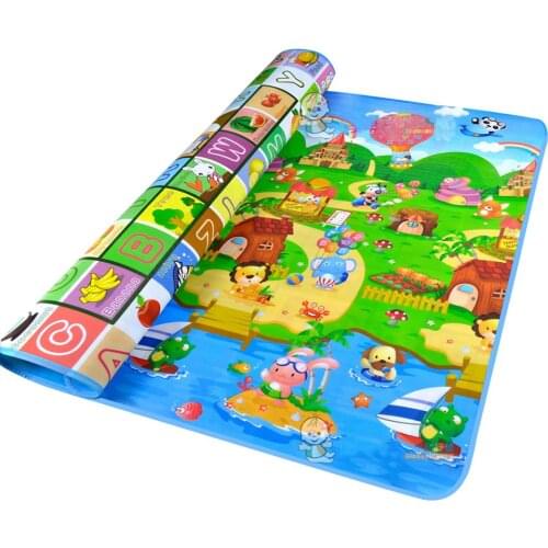 Playmat Baby Play Mat Toys For Childrens Mat Rug Kids Developing Mat PE Foam Play Double Sided Foam Carpets DropShipping
