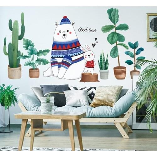 Creative 3D Stereo Wall Stickers Living Room Sofa Backdrop Wall Decoration Nordic Warm Bedroom Decor Decals for Furniture