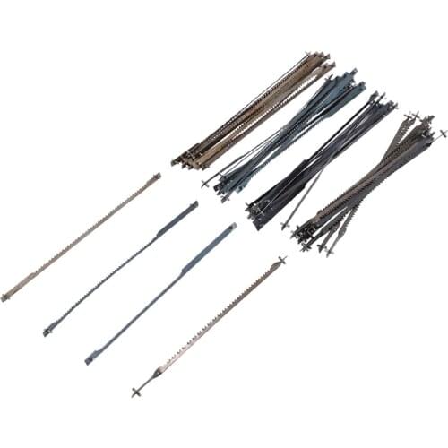 48Pcs 4 Inch 105mm Pinned Scroll Saw Blades Wood Cutting Blade for Dremel Moto Saw