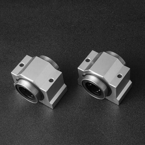 Linear Rail Cnc Router Parts 10pcs Free Shipping Sc10vuu Sc10v Scv10uu Scv10 Linear Bearing Block Diy Slide Units Cnc Router