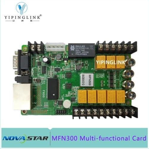 Novastar MFN300 multi-functional card LED display video wall brightness control power management functional controller system