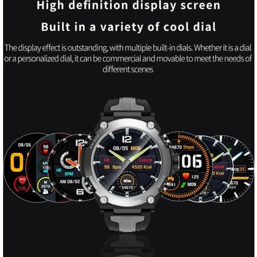 DK10 Hombre Smart ECG Men IP68 With Reloj DHL Rate Watch RetailPPG Blood Pressure IPHONE Waterproof Sports Fitness Heart Free