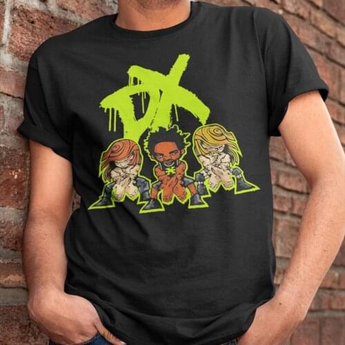 New Arrived Funny Cartoon Graphic Men Loose Tops Unisex Outdoors Matching T-shirt Male Street Style Cool Game Print Clothes