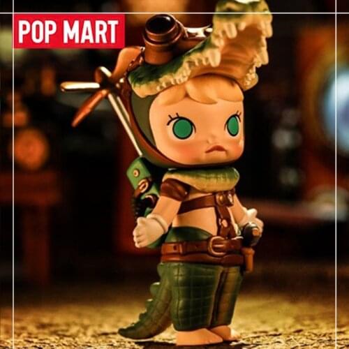 Original POP MART MOLLY Steampunk Series Blind Box Toys Doll Random One Cute Anime Figure Gift