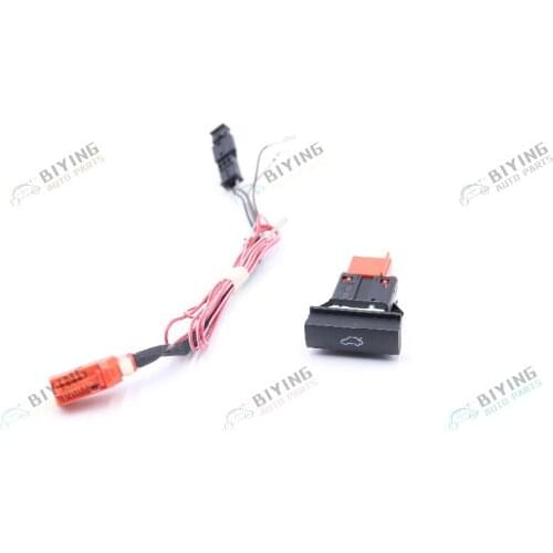 TRUNK SWITCH CAR BOOT SWITCH WITH CABLE FOR SKODA OCTAVIA