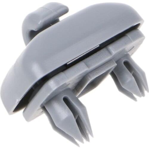 8U0857562 8E0857562 Plastic Gray Sun Visor Clip Hook Holder for Audi 2013-2015