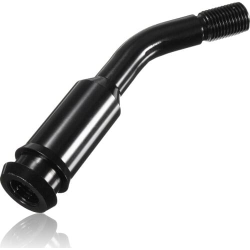 Car Gear Shift Shifter Stick Lever 5 inch Bend Extension For VW Transporter T4 1990-2003 Aluminum Black Car Accessories