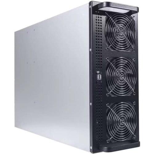 4U chassis, 6-card 8-card special chassis, 4U multi graphics card chassis, Ethereum 8-card GPU chassis, 4U chassis