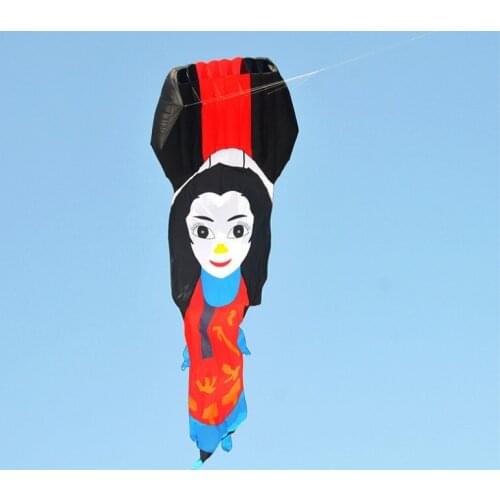 Mermaid three-dimensional kite