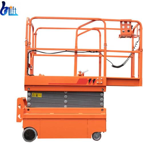 Ce Approved 3m-3.9m Platform Height Load 300kg Mini Self Mobile Table Lift Lifting Machine For Construction