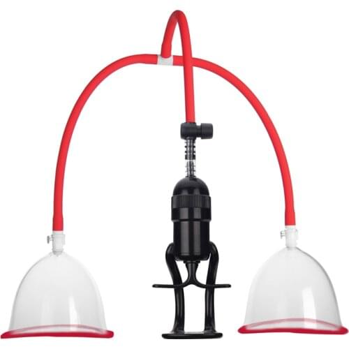 Manuel Vacuum Pump Breast Pumps Enlarger Cup Medical Silicon Increasing Big Breast Nipple Chest Tool Sex Toys for Woman