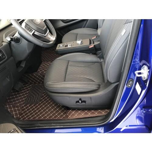 No Odor All Surrounded Waterproof Durable Rugs Custom Car Floor Mats for Honda Jade Civic XRV CRV JAZZ Elysion Fit Accord Odssey