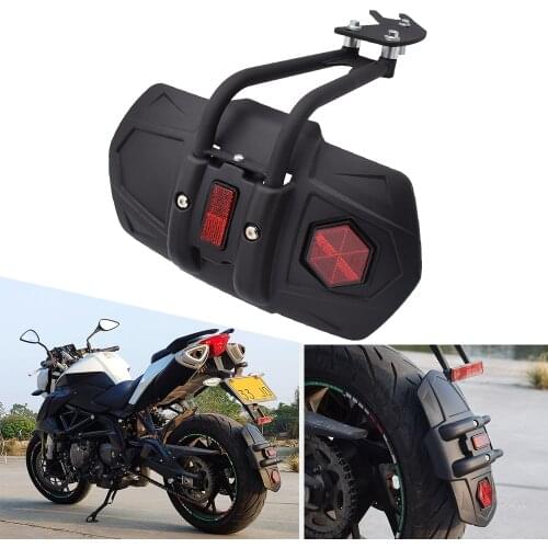 Motorcycle Rear Fender Motorbike Splash Guard mud flap with Bracket Accessories For Honda Hornet CB599 CB600 250 CRF450R CRF250X