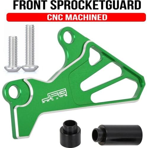 Motorbike CNC Front Sprocket Guard Protect Case Saver Cover Protector For Kawasaki KLX250 KLX250ES KLX250SR 1993-2020